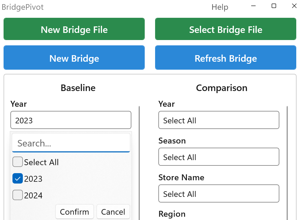 Select Data Type