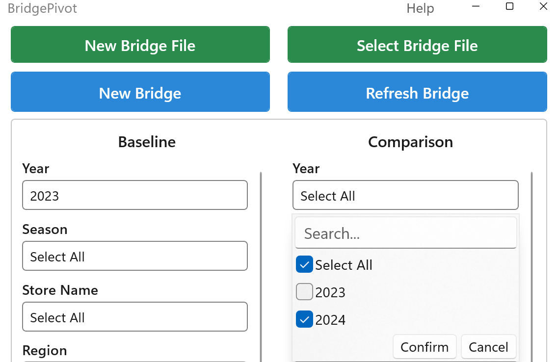 Select Data Type